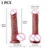 Super Realistic Dildo Waterproof Silicone Penis Adult Sex Toys Anal Vagina Masturbator Dildo with Suction Cup Cock Gode Massager