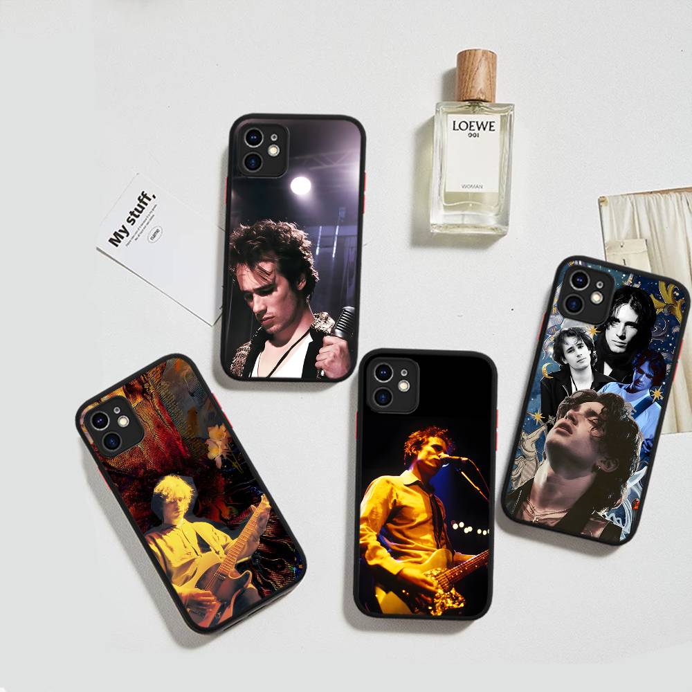 J-Jeff B-Buckley Phone Cases For IPhone 16 15 14 Plus 13 12 11 Pro Max Matte Oft Bumper Phone Cover