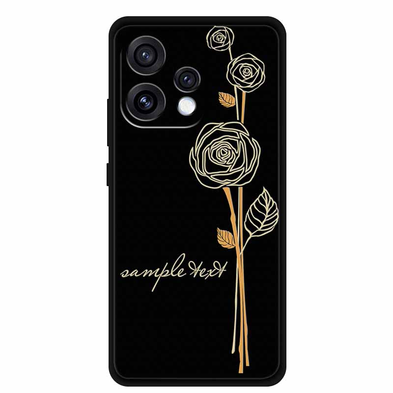 3D Emboss Case For Oppo Reno15 5G Phone Case Reno 15 Coque Flowers Silicone Soft Back Cover For Oppo Reno 15C 5G 2025 Case Funda