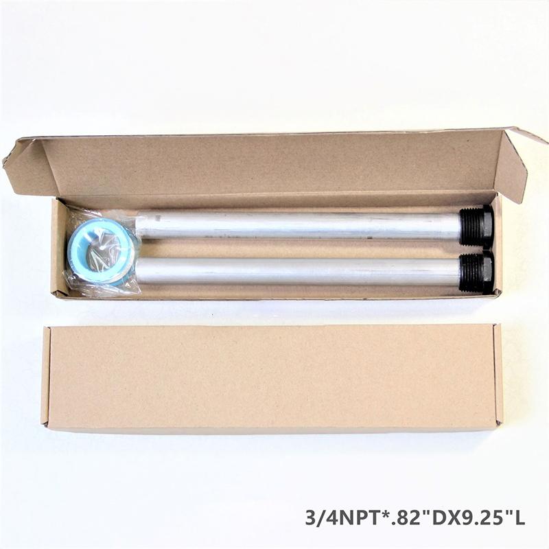 

Комплект из 2 магниевых стержней, черный сварочный колпачок, ингибирование накипи, анодный стержень водонагревателя NPT34 для автофургона