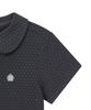 BAUF Round Collar T-Shirt [Dot Charcoal]