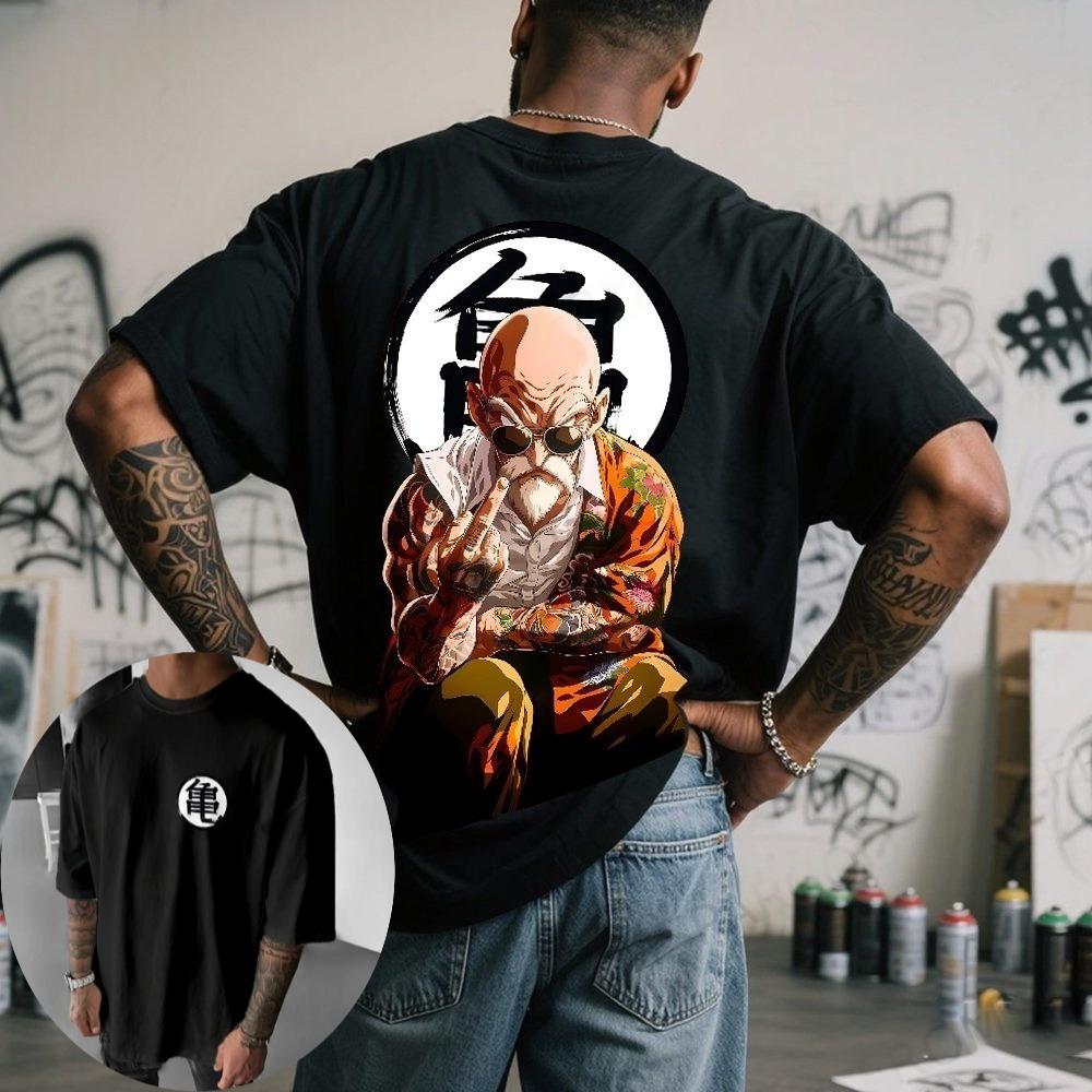 

Summer Men s T-shirt Trendy Fashion Short Sleeve 2XS