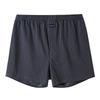 Men's High-Waist Aloe Cotton Boxer Briefs - Large Size Pajama Shorts
