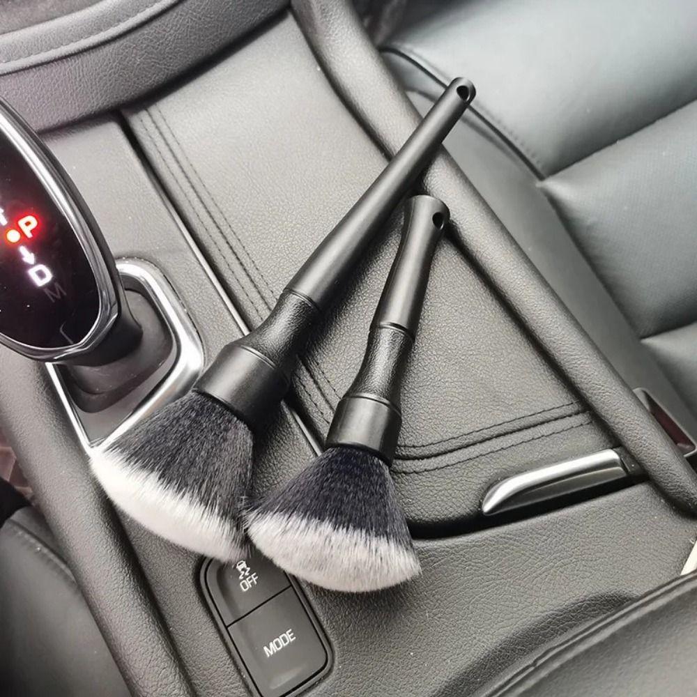 Scratch-Free Auto Detail Brush Kit Ultra- Soft Car Interior Brush  Auto Wash Accessories