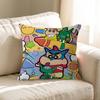 Anime CCrayon SShinChan Cushion Cover Car Throw Pillow Case For Sofa Car Christmas Gift