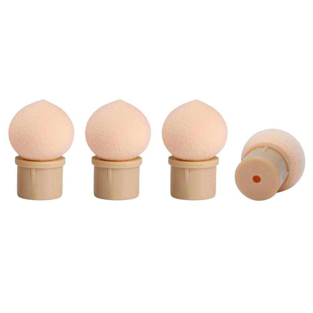 10pcs Sponge Replaceable Sponge Head Sharp End Glitter Powder Sponge Tip Nail Art Sharp End