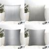 Minimal Metal Brushed Texture Pillow Case Linen Pillow Case Sofa Home Decor Cushion Cover Cushion Cove
