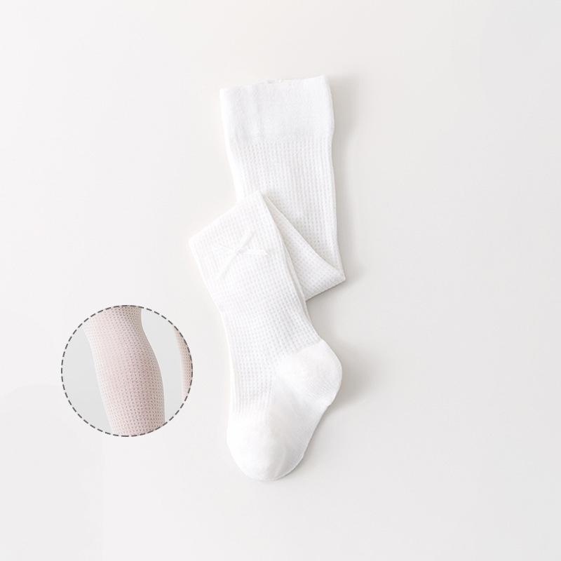 Children s White Leggings For Girls Pantyhose Summer Kids Girl Thin Mesh Bow Baby Tights Teenager Leggings M