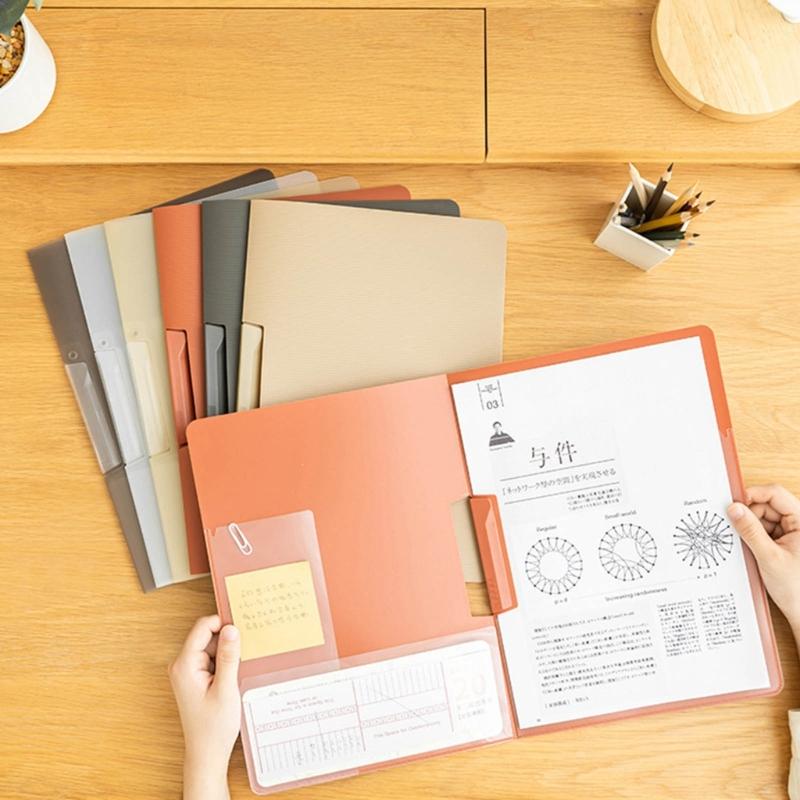 Flip Document Folders Project Folder Hold up to 30 Sheets for Office