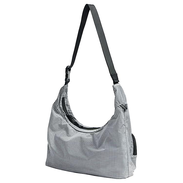 The North Face Never Stop 6L Reflective Zipper Pull Nylon Shoulder Bag Men Shoulder Bag Gray NF0A8JCCMYB