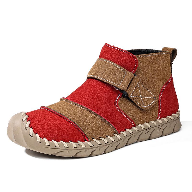 2026 Women s Plus Size Mid-Calf Spring Martin Boots - New Style Casual Outdoor Short Boots 37