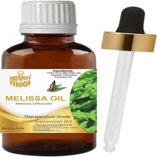 Levenmooi Melissa oil (Melissa officinalis) Pure & Natural Therapeutic Grade Essential Oil Glass