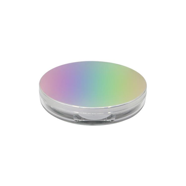 Viral 5g Ultra-Thin Flip Compact with Mirror, Empty Refillable Loose Powder Box, Portable Travel Essential