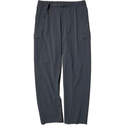Solid Color Mid Waist Waterproof Tapered Casual Pants Men Bottoms 484263-08