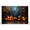 Mocsicka Halloween Backdrops For Photography Dark Night Jack-O-Lanterns Pumpkin Background Baby Shooting Props Decoration Studio