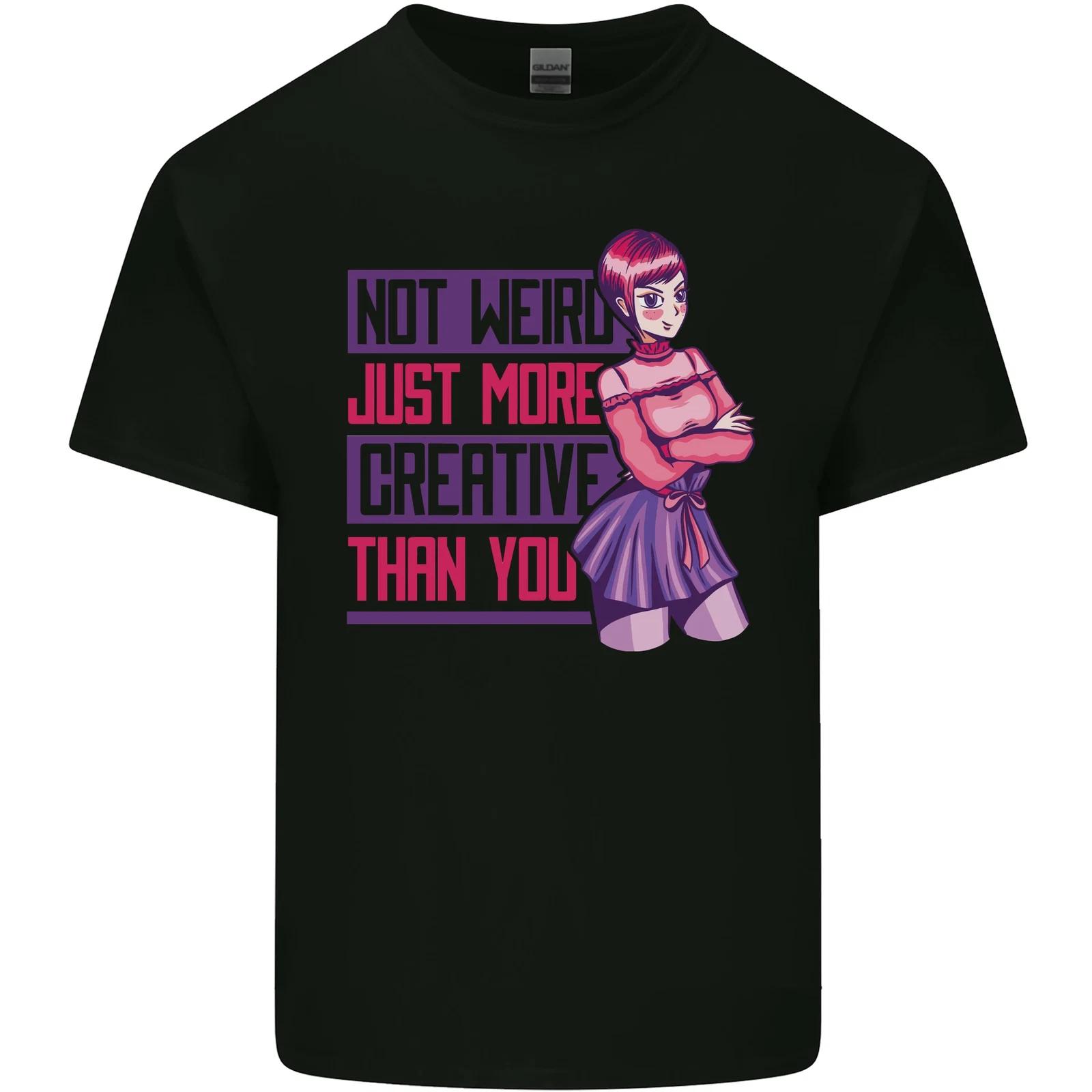 Not Weird Just More Creative Than You Art Kids T-Shirt Childrens 3XL