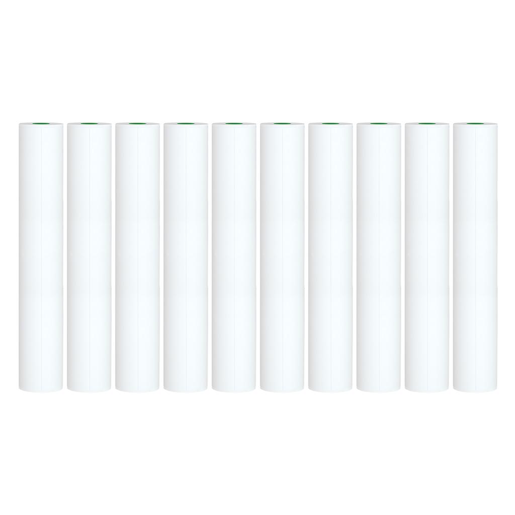 10 Rolls A4 Thermal Paper Quick drying Printing Paper Oil Proof Anti friction Support Flat Function 210x30mm 25 Sheets