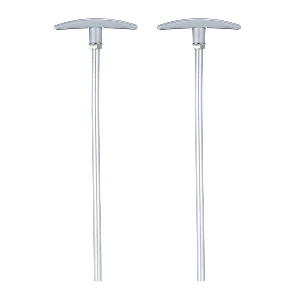 RV Waste Valve Extension Tube, 2 Pack 9"" Extension Rods Facilitates Waste Management, Compatible