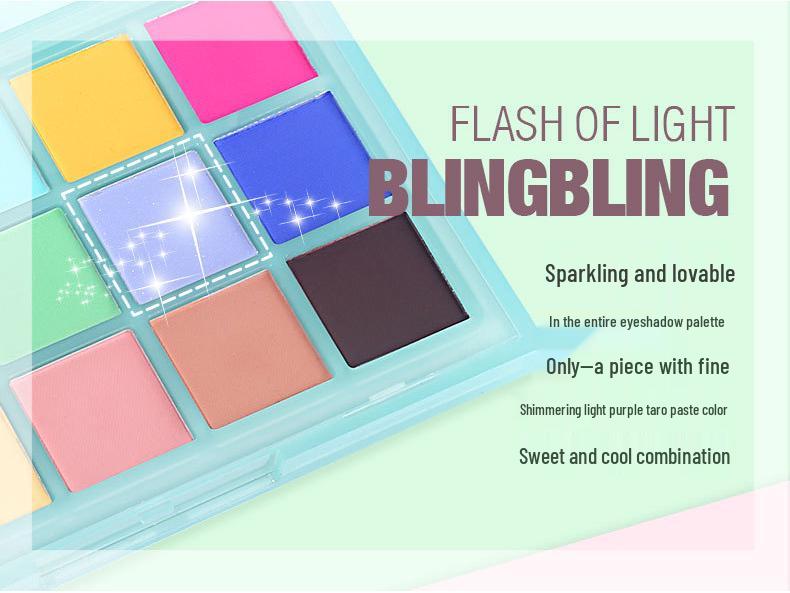 UCANBE 15-Color Macaron Matte Eyeshadow Palette for Beginners