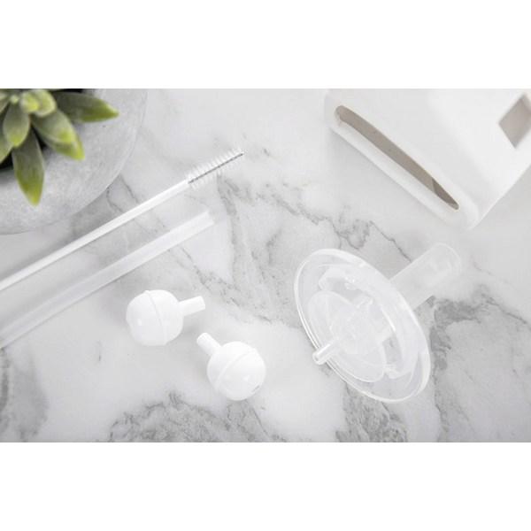 Canudo para mamadeira Bus Angel, copo de reposição, canudo + conjunto de escova de limpeza, 2 conjuntos