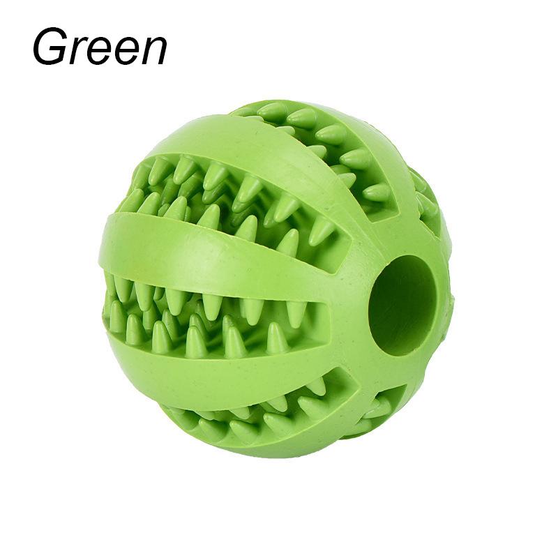5/6/7cm Silicone Pet Dog Toy Ball Interactive resistant Chew Toy for Small Dogs Tooth Cleaning Elasticity Ball Watermelon Ball