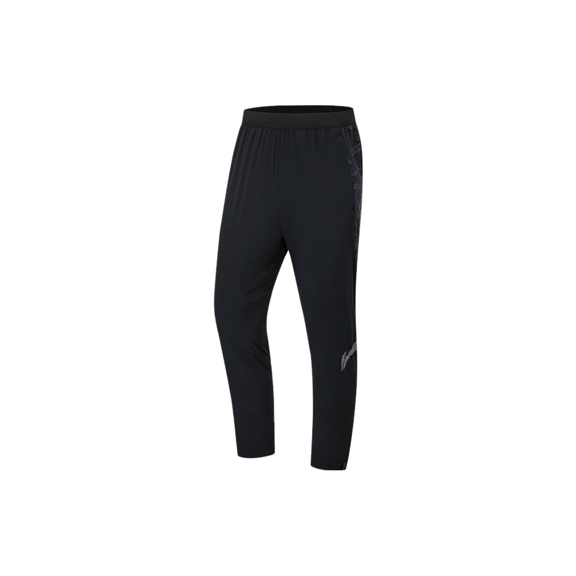 Li Ning Li Ning Running Collection Knitted Sweatpants Men s Black AYKT427-2 L