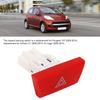 Car Hazard Warning Light Switch Control Button 6490 NG Replacement for Peugeot 107 2005-2014 for Citroen C1 2005-2014