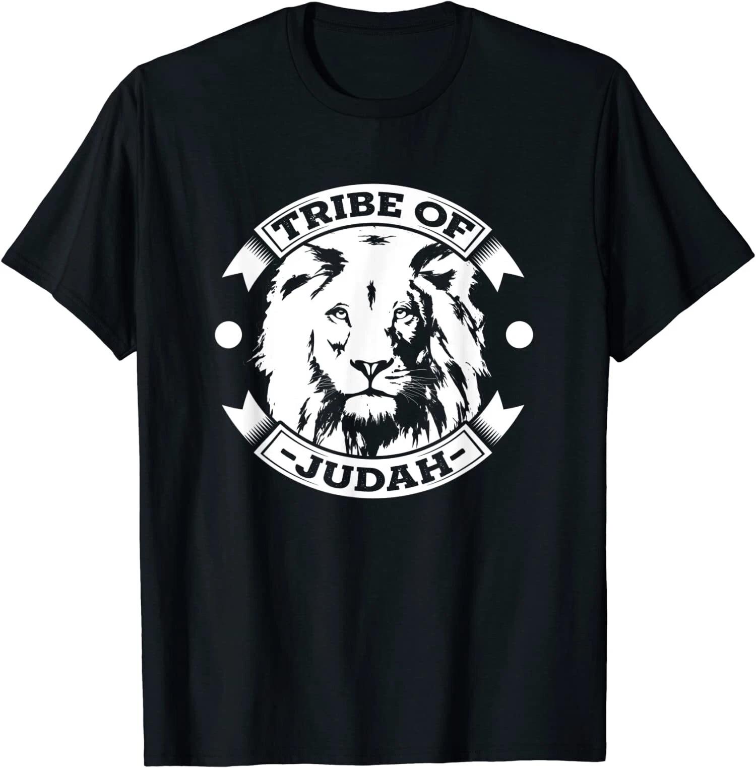 Lion Judah 12 Tribes Of Israel Messianic T-Shirt S