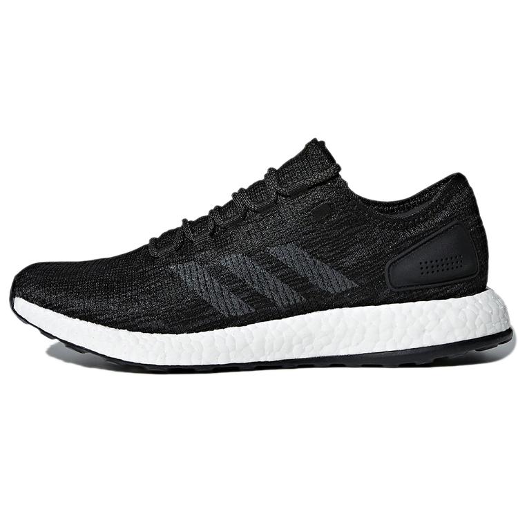 

Новые Adidas Pureboost Основной черный Темно-серый однотонный CP9326 36.5