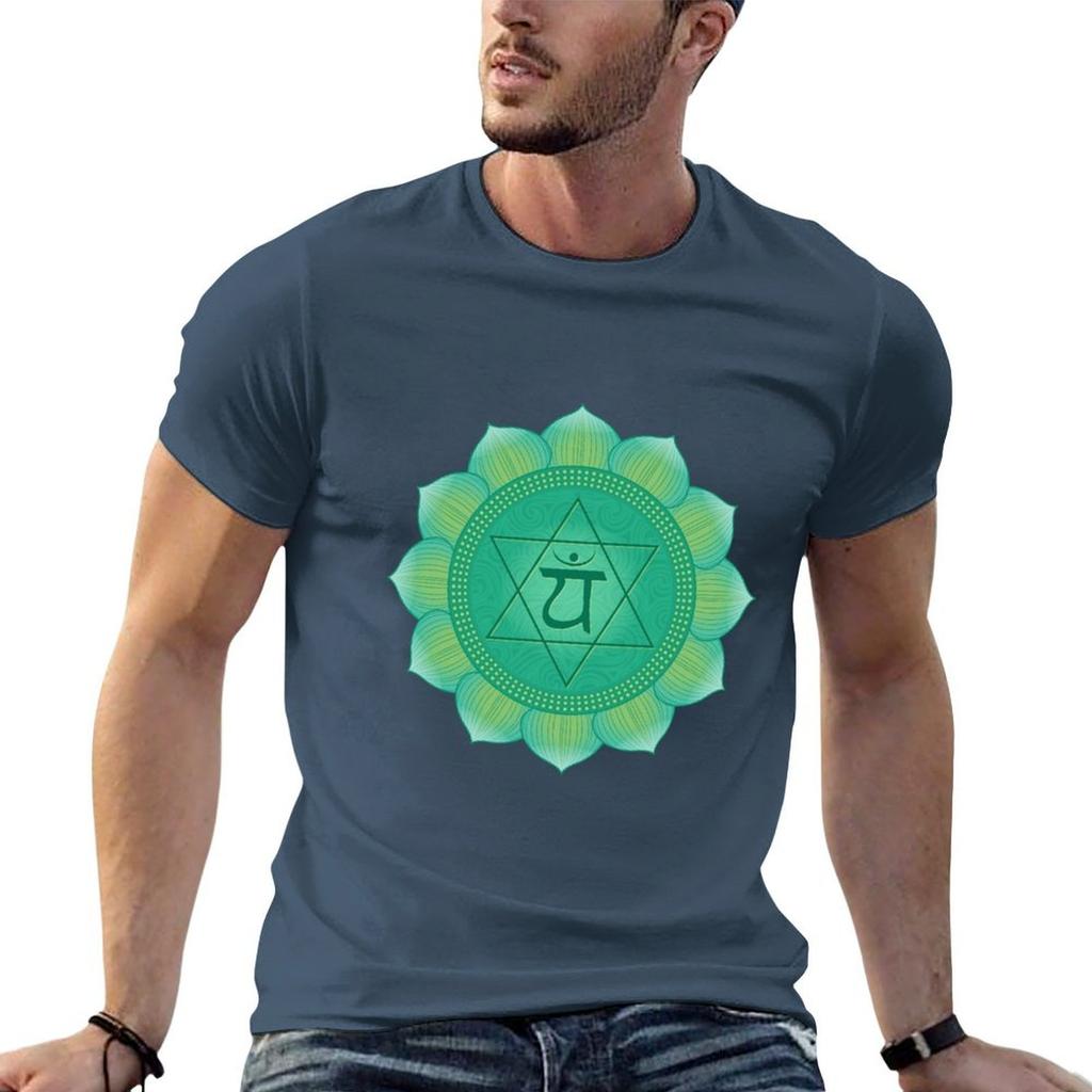 Heart Chakra Symbol Tshirt Unisex T Shirt Cotton High Quality T Shirts For Unisex Slim Fit T Shirts With Prints Tshirt