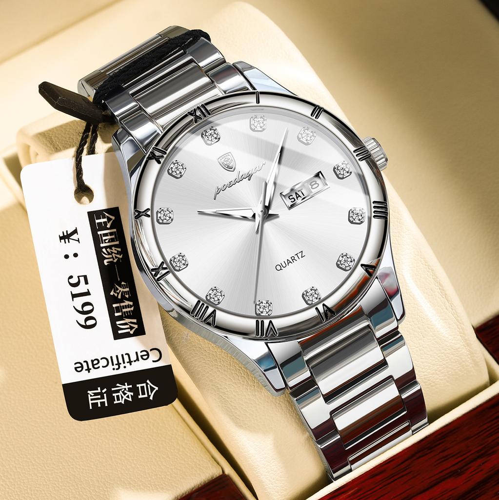 Bricked Men'S Watches Business Fashion Quartz Watches