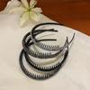 Shiny Rhinestone Headband Non Slip Teeth Design 1/2/4/5/6Pcs Fashion Hair Band for Girls Prom Daily Outing Party Wear