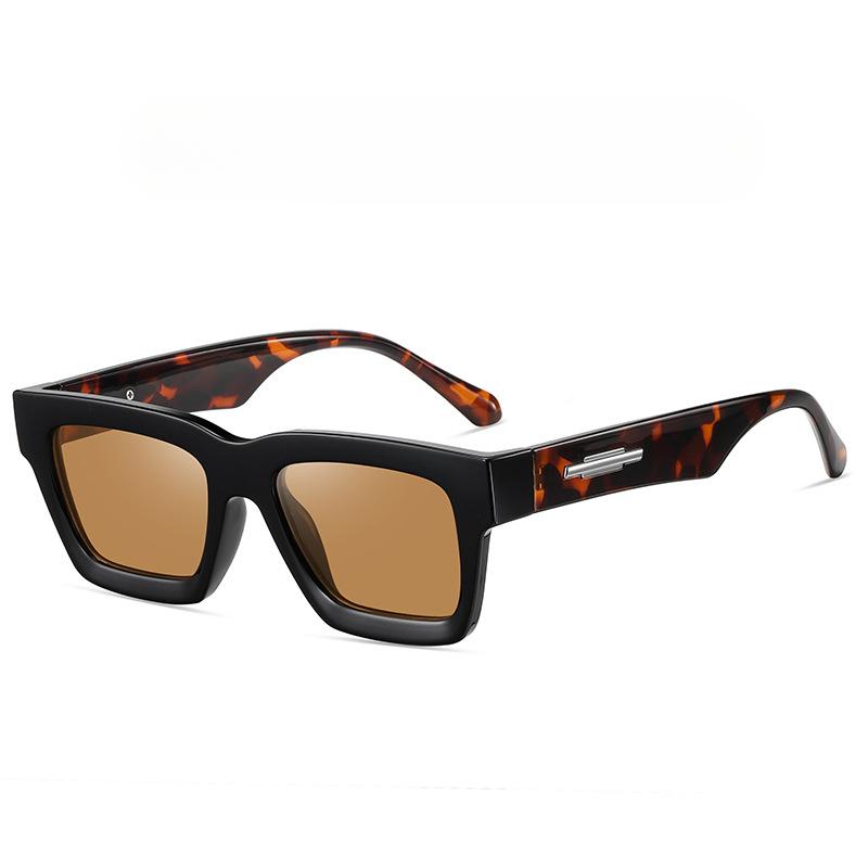 Persönlichkeitstrend-Box-Sonnenbrille für Damen, 1.1TAC, Polarisator, Online-Promi-TR90-UV-Sonnenbrille mit demselben Absatz.