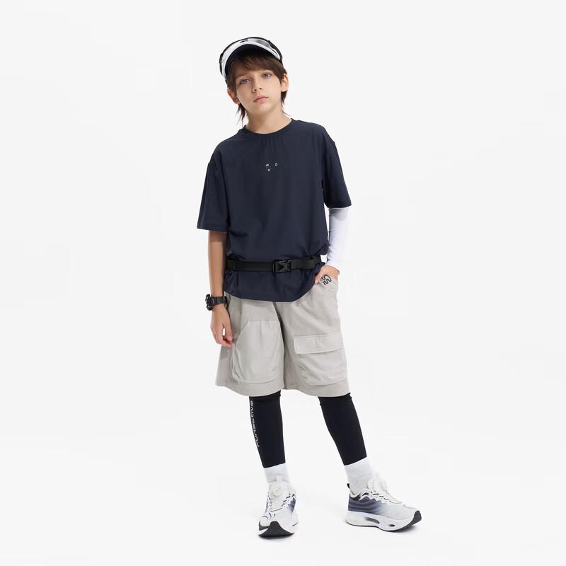 MQD Boys' Lightweight Quick-Dry Casual Sports Shorts