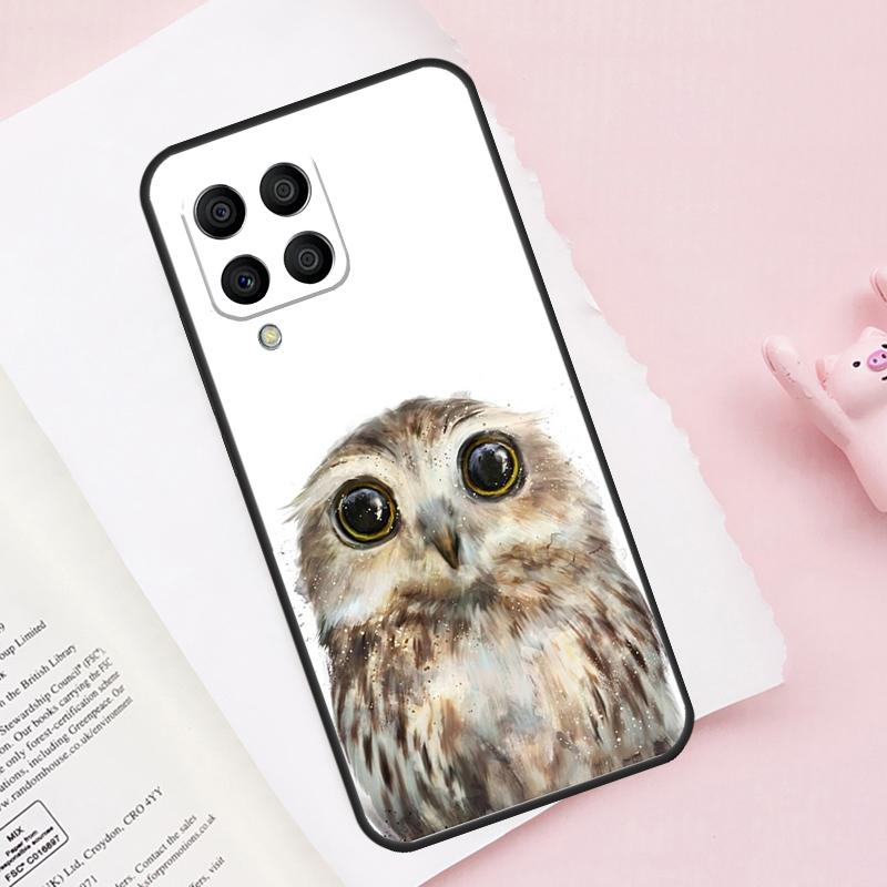 Eule Aquarell Tier Hülle Für Samsung Galaxy M51 M55 M35 M15 M56 M36 M16 M06 M13 M33 M53 M12 M32 M52 M14 M34 M54