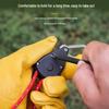 EDC Mini Multi-Tool: Flathead & Phillips Screwdriver Keychain with Lanyard Ring Hook