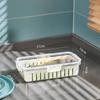 Van Gogh Refrigerator Storage Box with Drain
