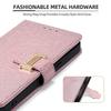 For Oppo A5x 5G Case Wallet Sequins Leather Crossbody Phone Cover