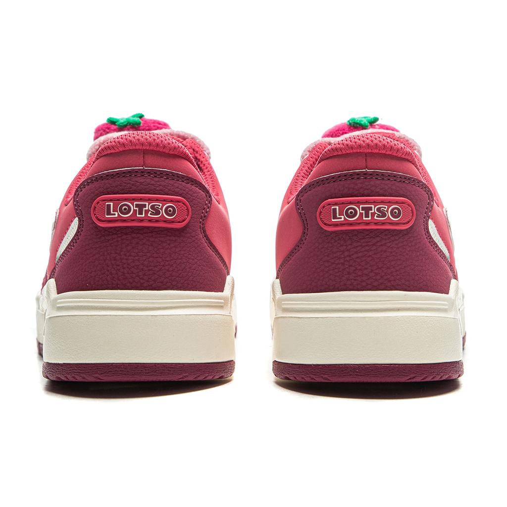 Li Ning x Disney Common 80s Slip Resistant Abrasion Resistant Low top Skateboard Shoes Women's Pink AGCV270-3