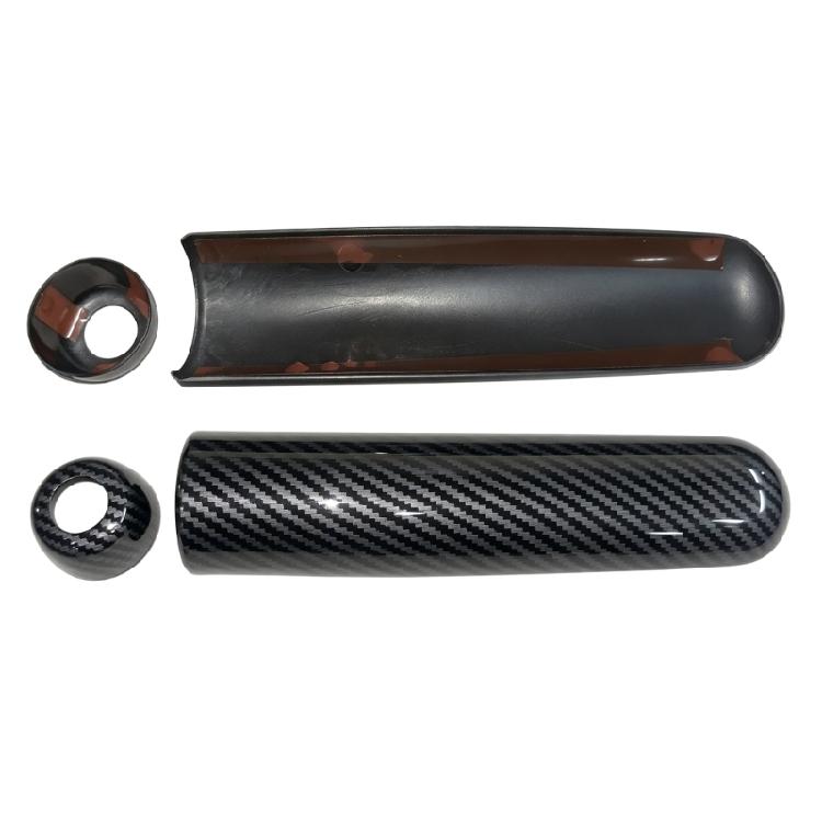Handbrake Trim Cover, Carbon Fiber Pattern ABS Accent for F55 F56 F57 Parking Brake Console Detail, Cabin Surfaces, and Trim Styling