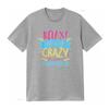 Unisexs Relax We re All Crazy It s Not A Competition Funny Sassy Mad T Shirt Black vintage Washed Unisex designer clothes Soft