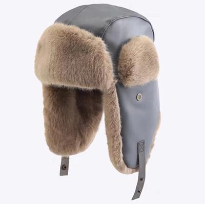 Koreaanse Herfst Winter Dikke Pluche Hoed Leer Lei Feng Hoeden Warme Oorbeschermingshoed Outdoor Skiën Fietsen Luchtmacht Hoed