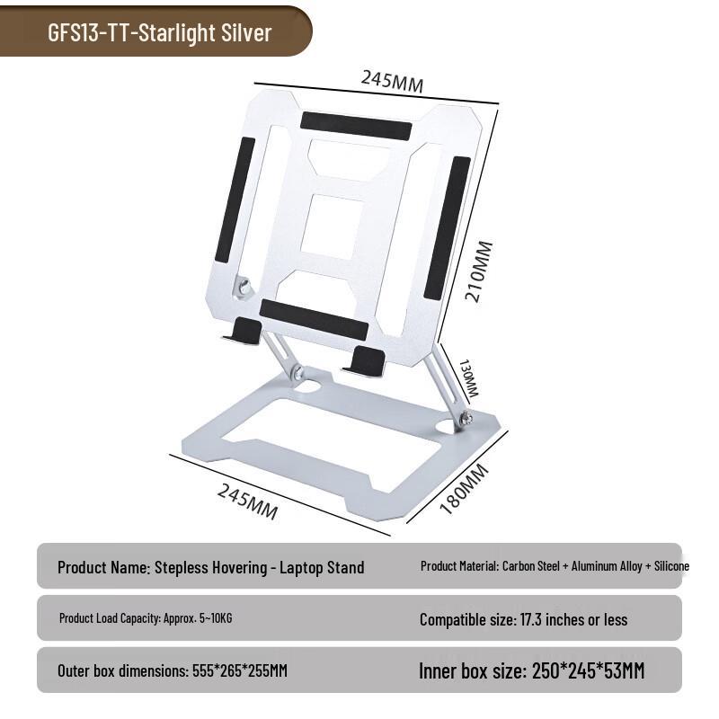 

OLOEY Adjustable Aluminum Laptop & Tablet Stand