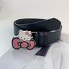 1PZ Guaina Regali di Festa Sanrio Hello Kitty Cintura Vita Ragazze Carine   Cintura Brillante Versatile Accessori per Jeans