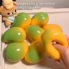 Temperaturwechselnde Mango-Quetsch-Slow-Rising-Fidget-Spielzeug-Simulation Frucht-Stressabbau-Quetschspielzeug für Kinder Erwachsene Geschenke