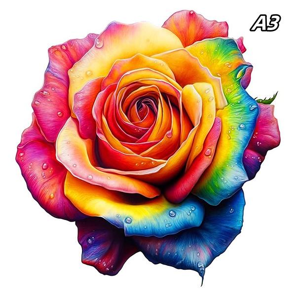 Charming alpaca Interactive Wooden Jigsaw animal Puzzle Toy- Exquisite Model Kit - adult or children Girls Boys Birthday Gifts