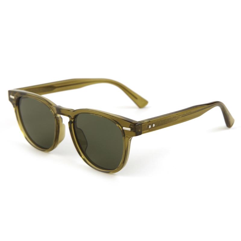 Pin temple sunglasses men's retro polarized UV protection sunglasses polarized sunglasses
