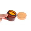 5/10/15/20/30/50/60/100G Dark Tan Cream Bottle Glass Separate Bottle Face Cream Eye Cream Box Travel Empty Cosmetic Container
