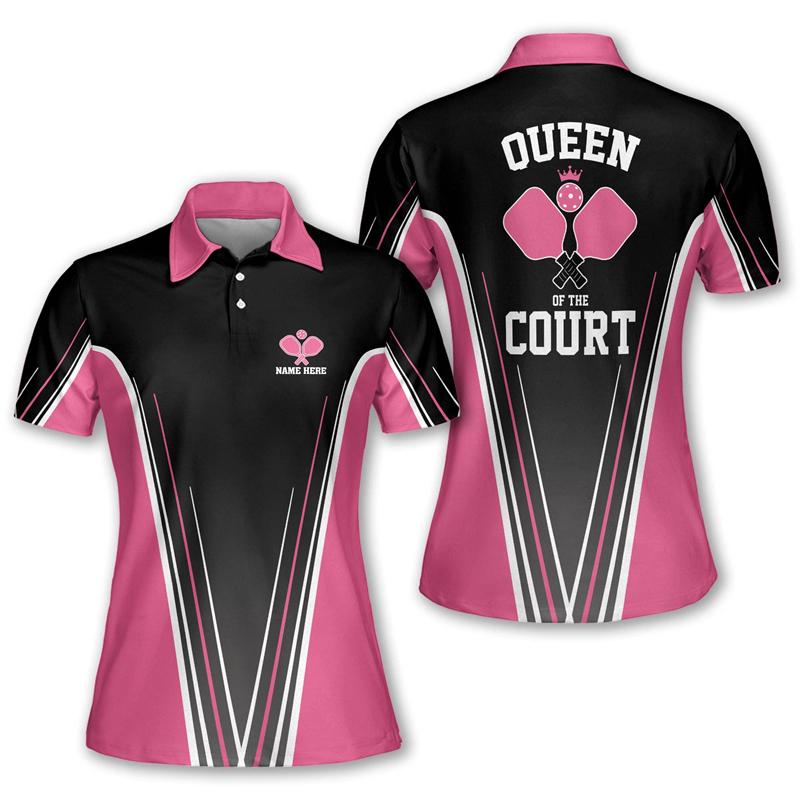 Fashion Sport Pickleball 3D Print Short Sleeve Polo Shirts For Men Clothes Pickle Ball Jersey POLO Shirt Casual Party Team Tops