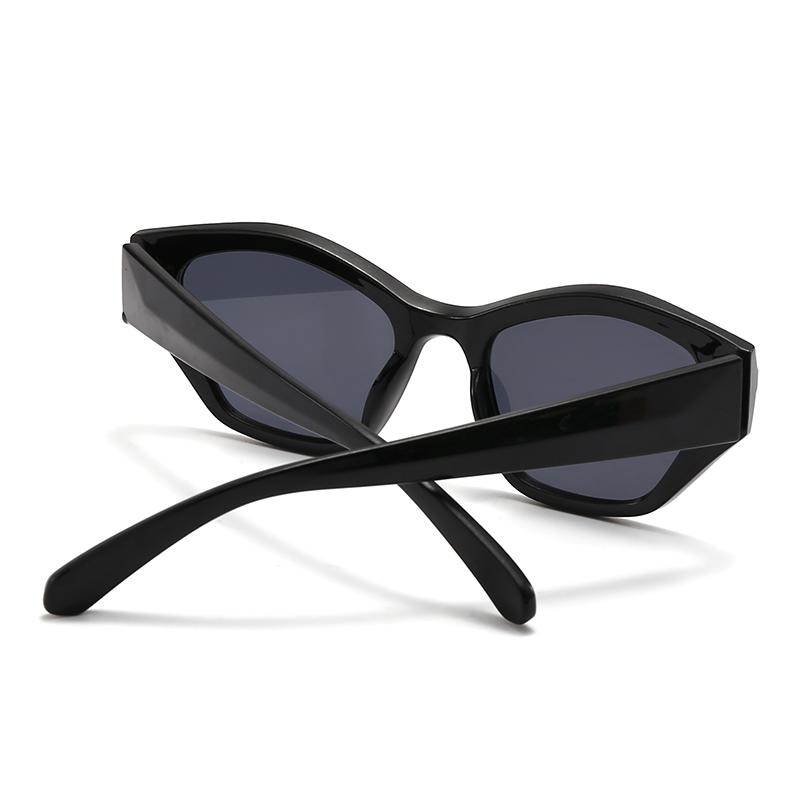 Cross-Border Specially Designed for Angular Cat-Eye Sunglasses Modern Retro Temples Sunglasses Lh179